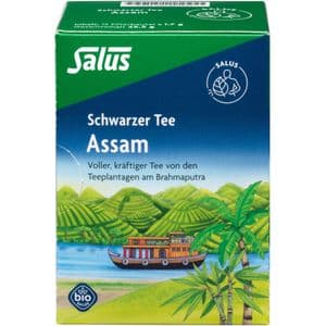 ASSAM schwarzer Tee Bio Salus Filterbeutel