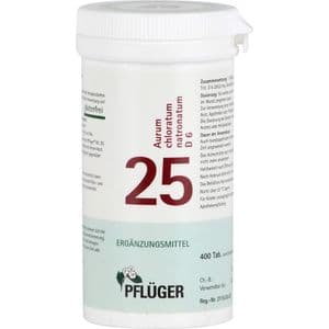 BIOCHEMIE Pflüger 25 Aurum chlorat.natron.D 6 Tab.