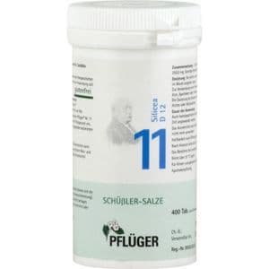 BIOCHEMIE Pflüger 11 Silicea D 12 Tabletten