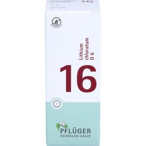 BIOCHEMIE Pflüger 16 Lithium chloratum D 6 Tabl.