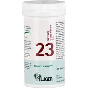 BIOCHEMIE Pflüger 23 Natrium bicarbonicum D 6 Tab.