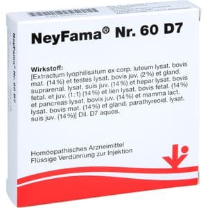 NEYFAMA Nr.60 D 7 Ampullen