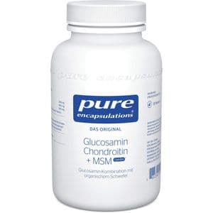 PURE ENCAPSULATIONS Glucosamin+Chondr.+MSM Kapseln