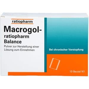 MACROGOL-ratiopharm Balance Plv.z.H.e.L.z.Einn.