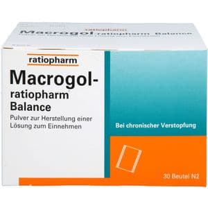 MACROGOL-ratiopharm Balance Plv.z.H.e.L.z.Einn.