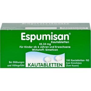 ESPUMISAN Kautabletten
