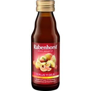 RABENHORST 11 Plus 11 Multivitaminmehrfr.Saft gelb