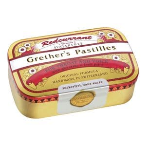 GRETHERS Redcurrant+Vitamin C zuckerfrei Pastillen