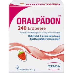 ORALPÄDON 240 Erdbeere Btl. Pulver