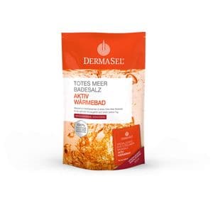 DERMASEL Totes Meer Badesalz+Aktiv Wärme SPA