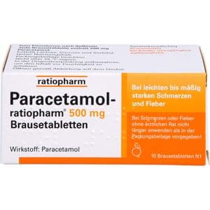 PARACETAMOL-ratiopharm 500 mg Brausetabletten