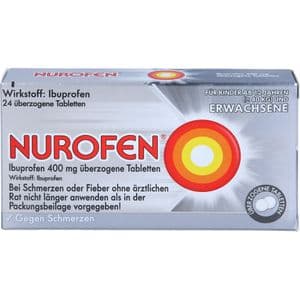 NUROFEN Ibuprofen 400 mg überzogene Tabletten