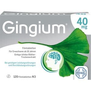 GINGIUM 40 mg Filmtabletten