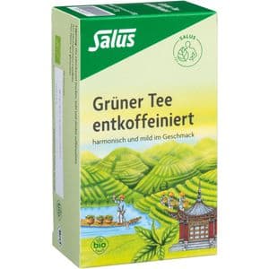 GRÜNER TEE entkoffeiniert Bio Salus Filterbeutel