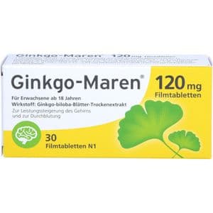 GINKGO-MAREN 120 mg Filmtabletten