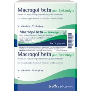 MACROGOL beta plus Elektrolyte Plv.z.H.e.L.z.Einn.