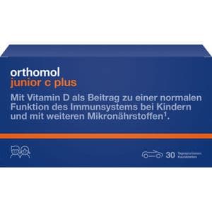 ORTHOMOL Junior C plus Kautabl.Mandarine/Orange