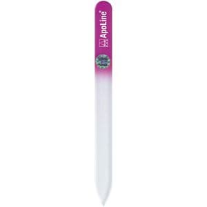 APOLINE Nagelfeile Glas 14 cm pink