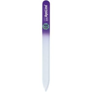 APOLINE Nagelfeile Glas 9 cm lila