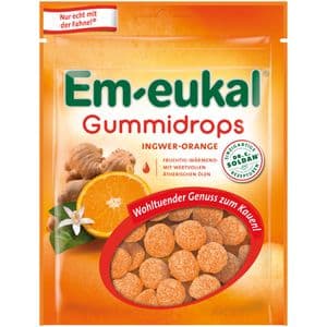 EM-EUKAL Gummidrops Ingwer-Orange zuckerhaltig