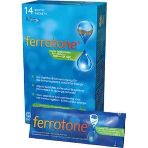 FERROTONE Eisen m.Apfelkonzentrat u.Vitamin C Btl.