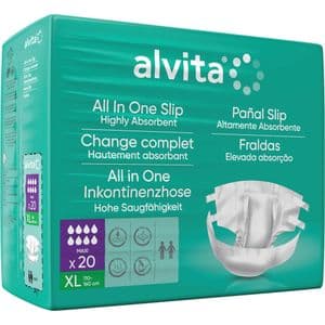 ALVITA All-in-One Inkontinenzhose maxi xl Nacht