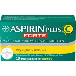 ASPIRIN plus C forte 800 mg/480 mg Brausetabletten