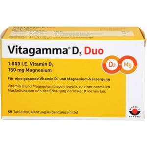 VITAGAMMA D3 Duo 1.000 I.E Vit.D3 150mg Magnes.NEM