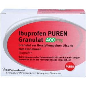 IBUPROFEN PUREN Granulat 400 mg z.Her.e.Lsg.z.Ein.