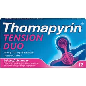 THOMAPYRIN TENSION DUO 400 mg/100 mg Filmtabletten