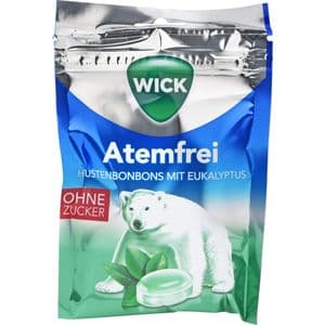 WICK Atemfrei Eukalyptus Bonbons o.Zucker Beutel