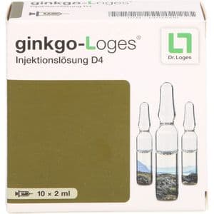 GINKGO-LOGES Injektionslösung D 4 Amp.