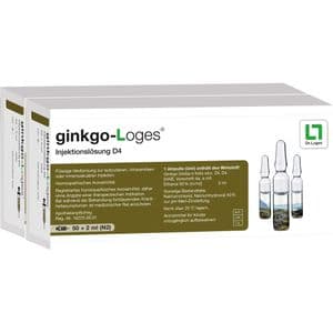GINKGO-LOGES Injektionslösung D 4 Amp.