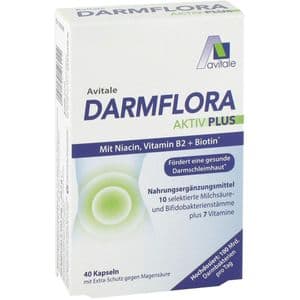 DARMFLORA Aktiv Plus 100 Mrd.Bakterien+7 Vitamine