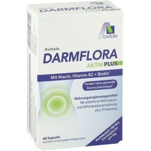 DARMFLORA Aktiv Plus 100 Mrd.Bakterien+7 Vitamine