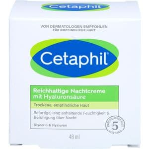 CETAPHIL reichhaltige Nachtcreme mit Hyaluronsäure