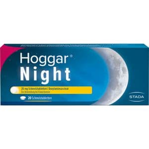 HOGGAR Night 25 mg Schmelztabletten