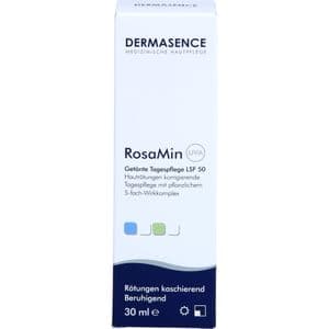 DERMASENCE RosaMin getönte Tagespfl.mittel LSF 50
