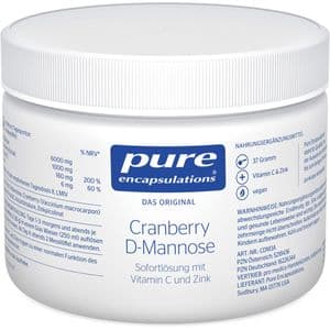 PURE ENCAPSULATIONS Cranberry D-Mannose Pulver
