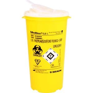 MEDIBOX Entsorgungsbehälter 0,8 l