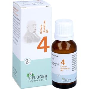 BIOCHEMIE Pflüger 4 Kalium chloratum D 6 Globuli