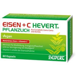 EISEN+C Hevert pflanzlich Kapseln