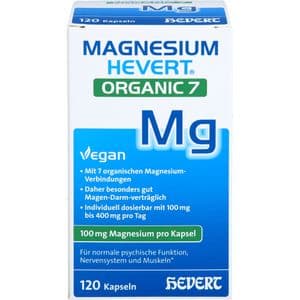 MAGNESIUM HEVERT Organic 7 Kapseln