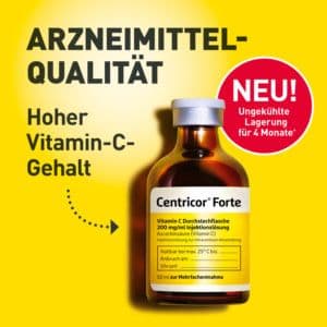CENTRICOR Forte Vitamin C Dsfl. 200 mg/ml Inj.-L.
