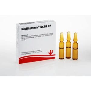 NEYRHYTHMIN Nr.51 D 7 Ampullen