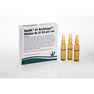 NEYDIL Nr.61 Revitorgan Dil.D 4 pro Ampullen vet.