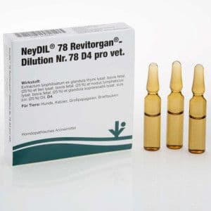 NEYDIL Nr.78 Revitorgan Dil.D 4 pro Ampullen vet.
