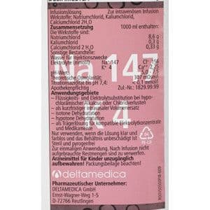 RINGER LÖSUNG DELTAMEDICA Plastik