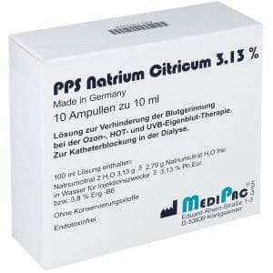 NATRIUMCITRAT 3,13% Ampullen