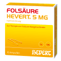 FOLSÄURE Hevert 5 mg Inj.-Lösung Ampullen – Bild 1
